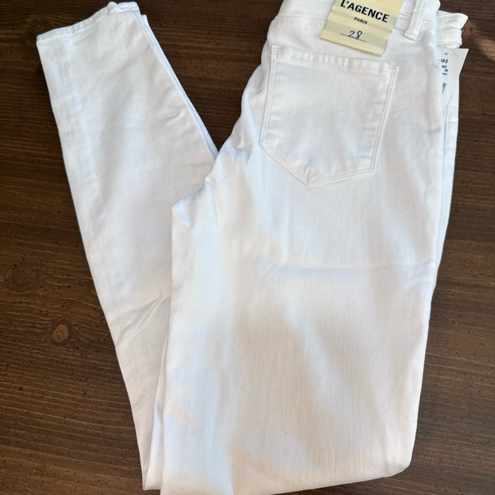 NWT L'AGENCE White Women's Skinny Jeans 28